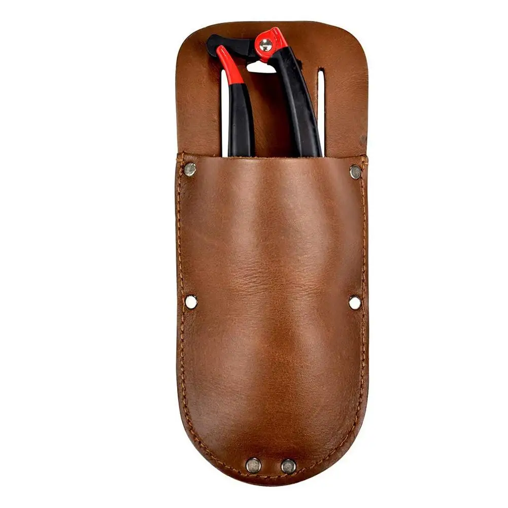 backpack tool bag Pruner Leather Sheath Protective Case Cover for Pruning Shears Premium PU Leather  Waist hanging Protective Case Cover top tool chest