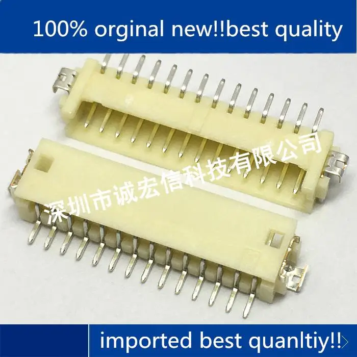 

10 шт., 100% оригинальная новинка, Φ (21) 1,25 мм 14P, горизонтальный разъем для наклеек