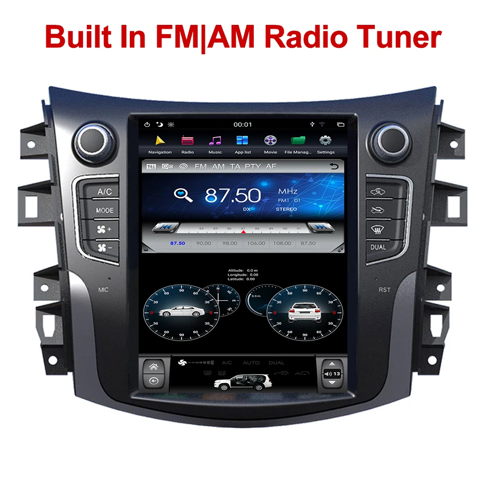 YAZH для NISSAN NP300 Navara мультимедиа радио плеер с Android 8,1 ram 4G 10," ips gps дисплей