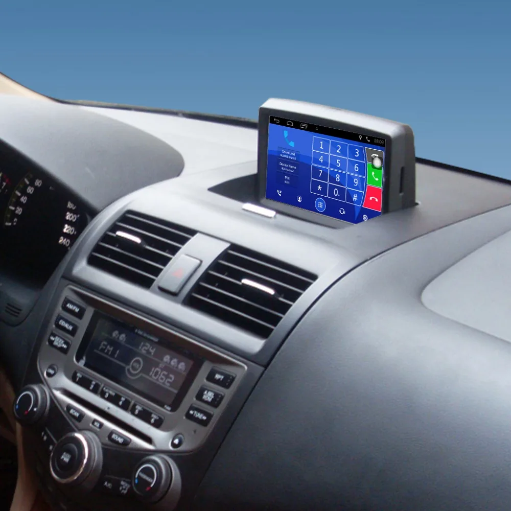 7 дюймовый автомобильный GPS навигатор Android 1 для Honda Accord 2003 2007 радио видео плеер