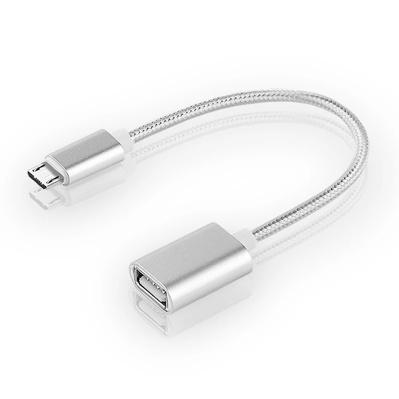 Ajiuyu OTG Micro usb-концентратор, адаптер кабель мобильного телефона планшет MicroUSB к USB 2,0 для Xiaomi Redmi samsung huawei LG Android
