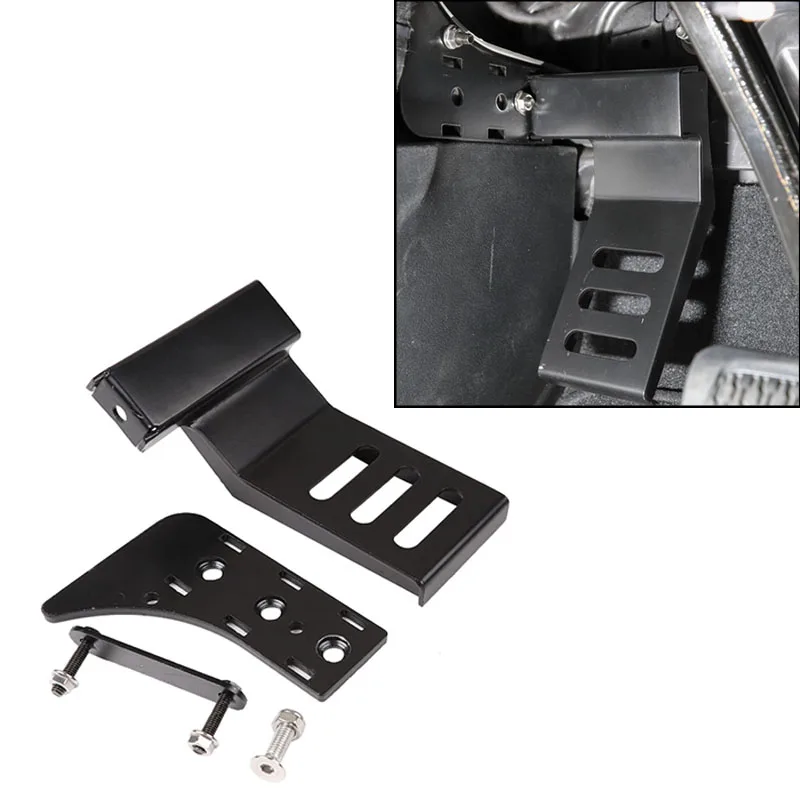 Автомобильные накладки на педали для Jeep Wrangler 2007-, аксессуары для салона автомобиля, стильные детали, подставка для ног автомобиля, накладки на педали