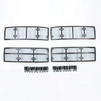 

Wtfs Stainless Steel ABS Insect Grille Mesh Grill Inserts Insect Net Insect-Proof Net for Toyota RAV4 2017 [QP1150]