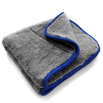 

Microfiber Rag Car Cleaning 1000GSM Microfiber Cloth Cleaning Window Care Double Layer Accessories Drying Towel Car Wash Towel