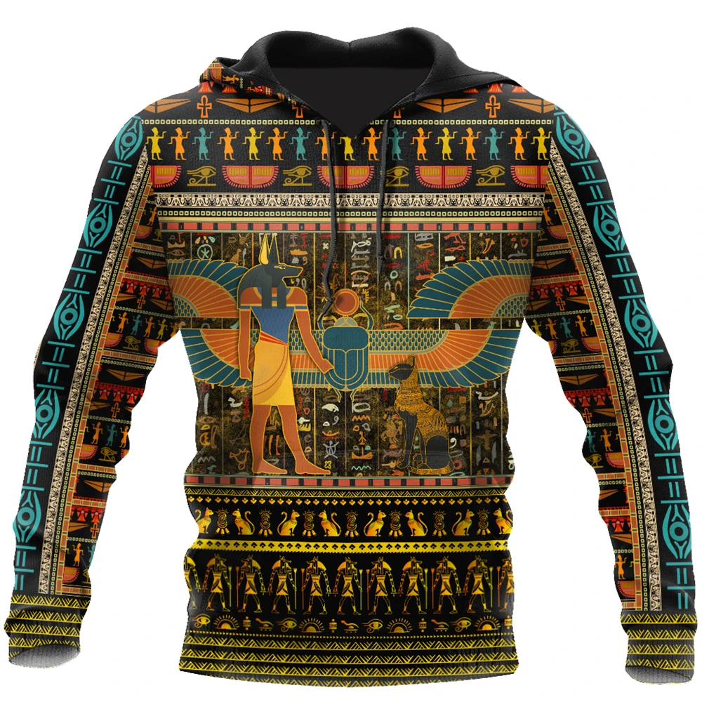 

Men's Fashion Hoodie Ancient Egypt Culture 3D Fully Printed Zipper Hoodie Unisex Harajuku Casual Street Sweatshirt DYI257