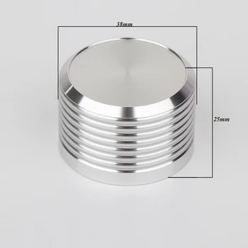 

2PCS Hi-end 38X25mm Potentiometer Knob Solid Aluminum Knob Audio Knob Rotary Encoder Knob Volume Knob Adjustment Knob
