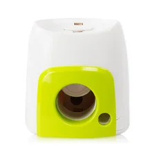 Еда награда машина для собак с теннисным мячом Интерактивная извлечение и лечение Pet мяч играть игрушка игра для IQ обучения