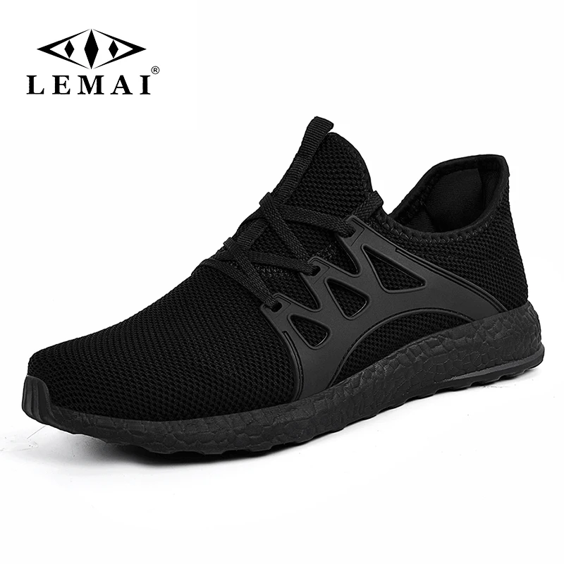LEMAI Фирменная мужская повседневная спортивная обувь кроссовки с верхом из