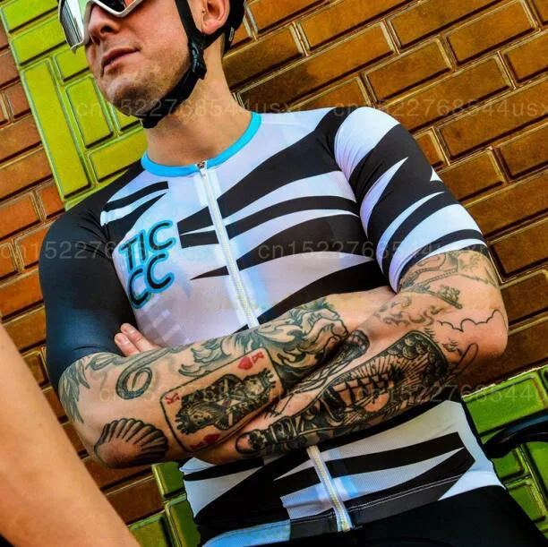 

Team TICcc perfect training and racing jersey for mild to warm conditions 2019 New Summer short sleeve cycling Jersey Sportshirt