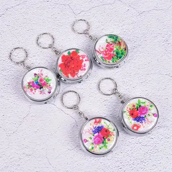 

1pc Metal Antiseptic waterproof Folding Pill Case Cutter Medicine Organizer Portable Pill Box Makeup Storage Container