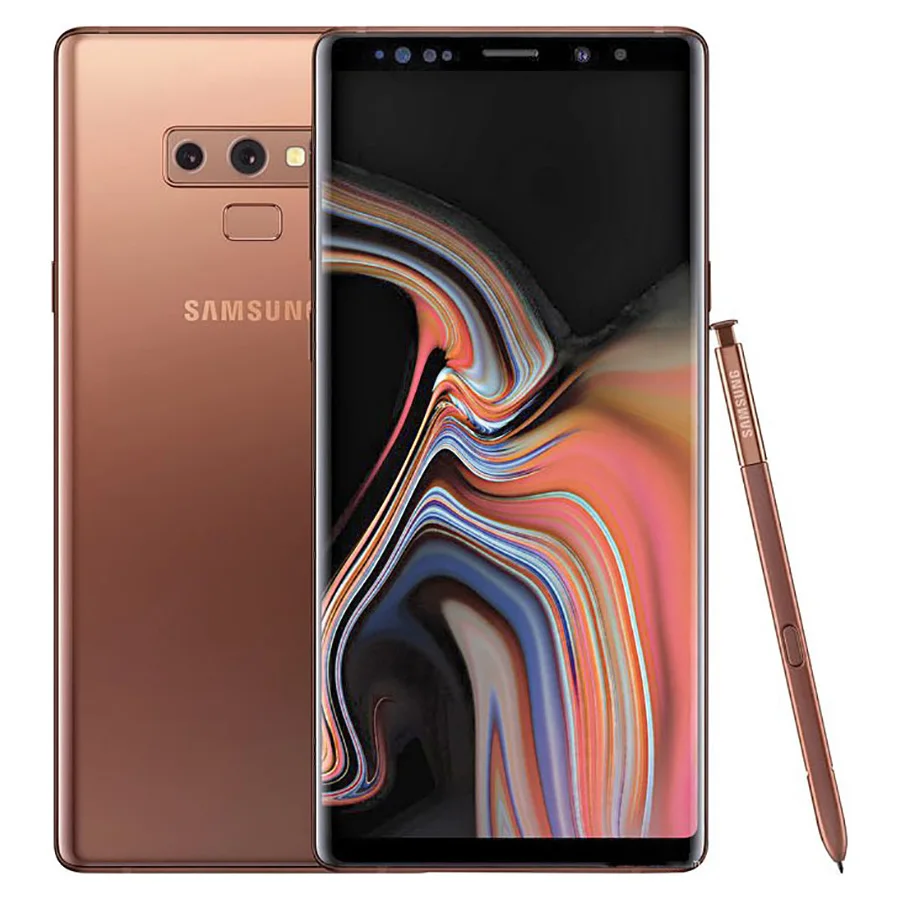 T-Mobile samsung Galaxy Note9 N960U мобильный телефон 6 ГБ ОЗУ 128 Гб ПЗУ 6," Snapdragon 845 двойной задний 12MP NFC 4G телефон