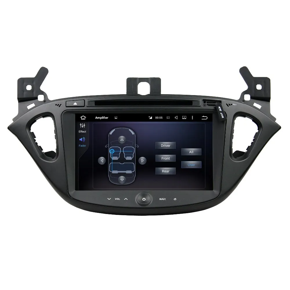 Cheap quad core Android 9.0 Car DVD GPS radio Navigation for Opel Vauxhall Corsa 2015-2016 with 4G/Wifi DVR OBD mirror link 1080P 1