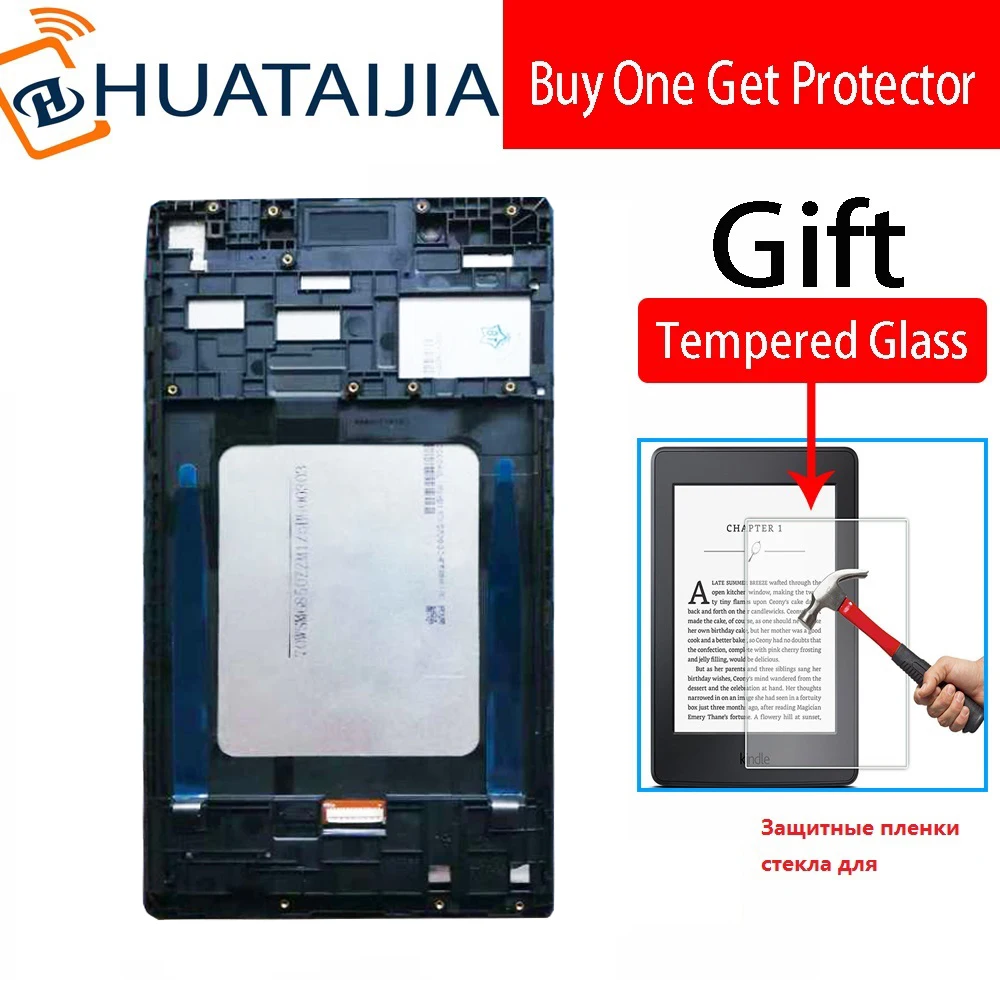 Display Lcd com Painel de Toque para Lenovo Tab Montagem Digitalizador de Vidro em Tv070wsm-tl1 Tab Tab3 Tb3730x Tb3-730m Tb3-730f Za13