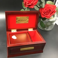 18 Tones Edition Lilium Music Box Elfen Lied Original Wooden Beech Solid Wood, Lilium Music Boxes for Love Girl Christmas Gift 1