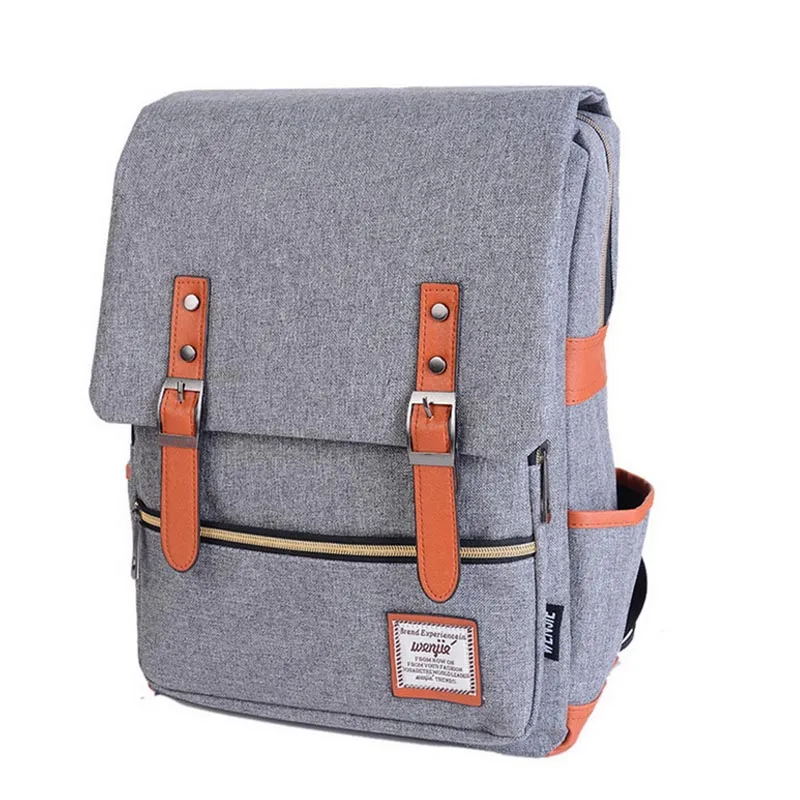 Puimentiua рюкзак для женщин, ноутбук, модный рюкзак для путешествия, школьные повседневные сумки для девушек, студенток, подростков, на молнии, рюкзак - Цвет: Gray