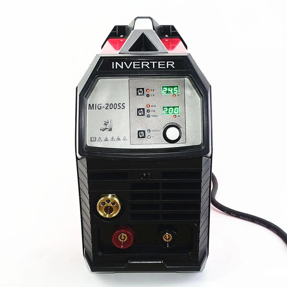 Synergic MIG сварочный аппарат 200A Arc сварочное оборудование MAG MMA TIG шпуля пистолет 230V CE