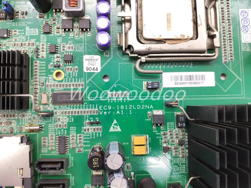 EC9-1812LD2NA VER:A1.1 ATX Industrial Motherboard