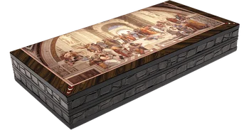 

Fantastic Wooden Backgammon Athens School, Big Size | Scuola di Atene by | Dating Game, Team Game, party Game | Backgammon