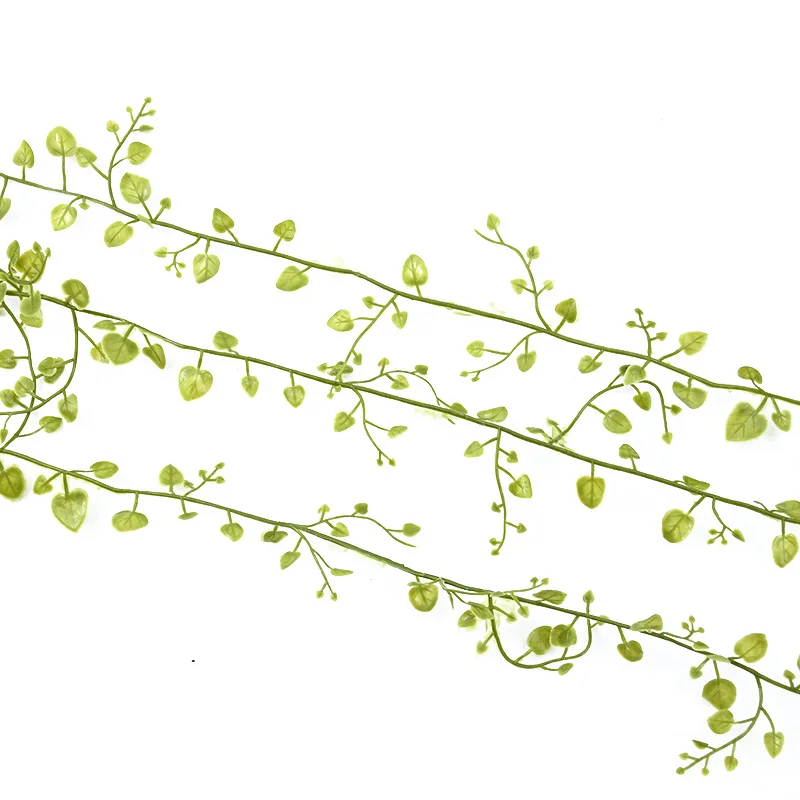 1 артикул 85 см пластиковый лист лоза домашнее украшение ванной комнаты свадебные декоративные цветы венки рождественское Ремесло Искусственные растения