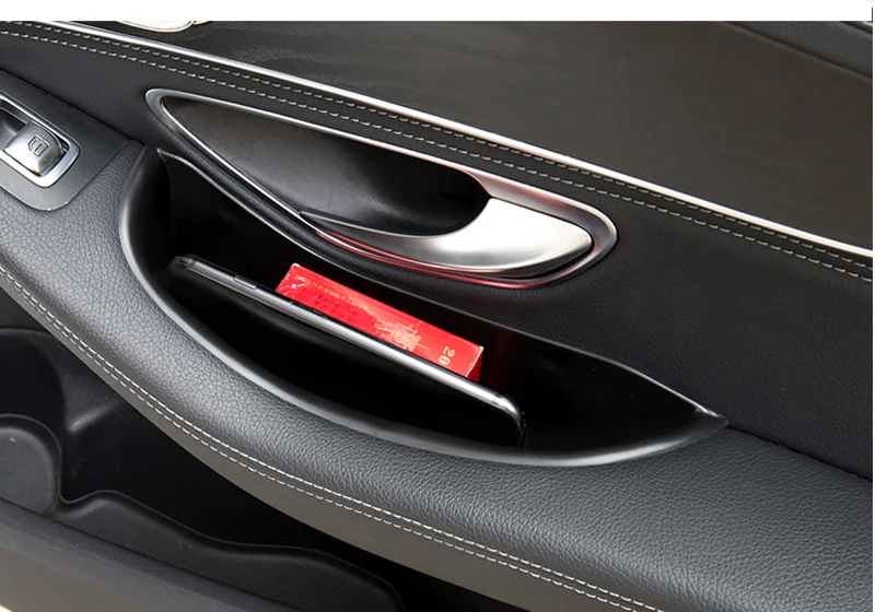 Для Mercedes Benz C GLC класс 2018X253 C253 W205 C205 автомобильный Органайзер дверь подлокотник коробка для хранения аксессуары