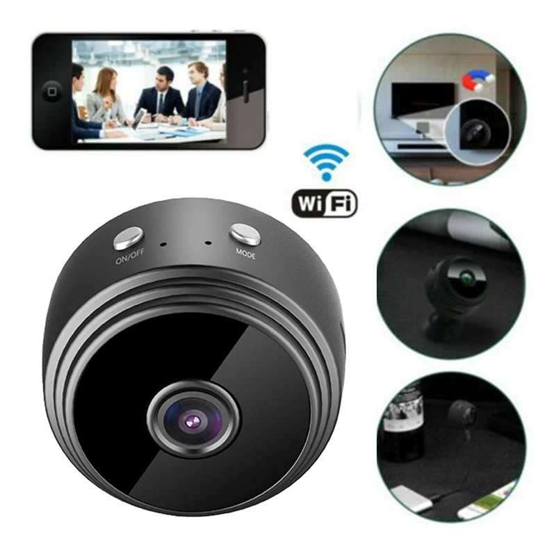 A9 Мини WiFi 1080P камера дистанционного наблюдения ночное видение домашний мониторинг беспроводная IP камера EM88