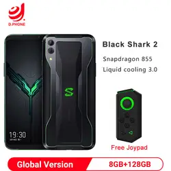 Оригинальный Глобальный Версия Xiaomi Black Shark 2 8 ГБ 128 игровой Смартфон Snapdragon 855 6,39 "48MP полный экран BlackShark