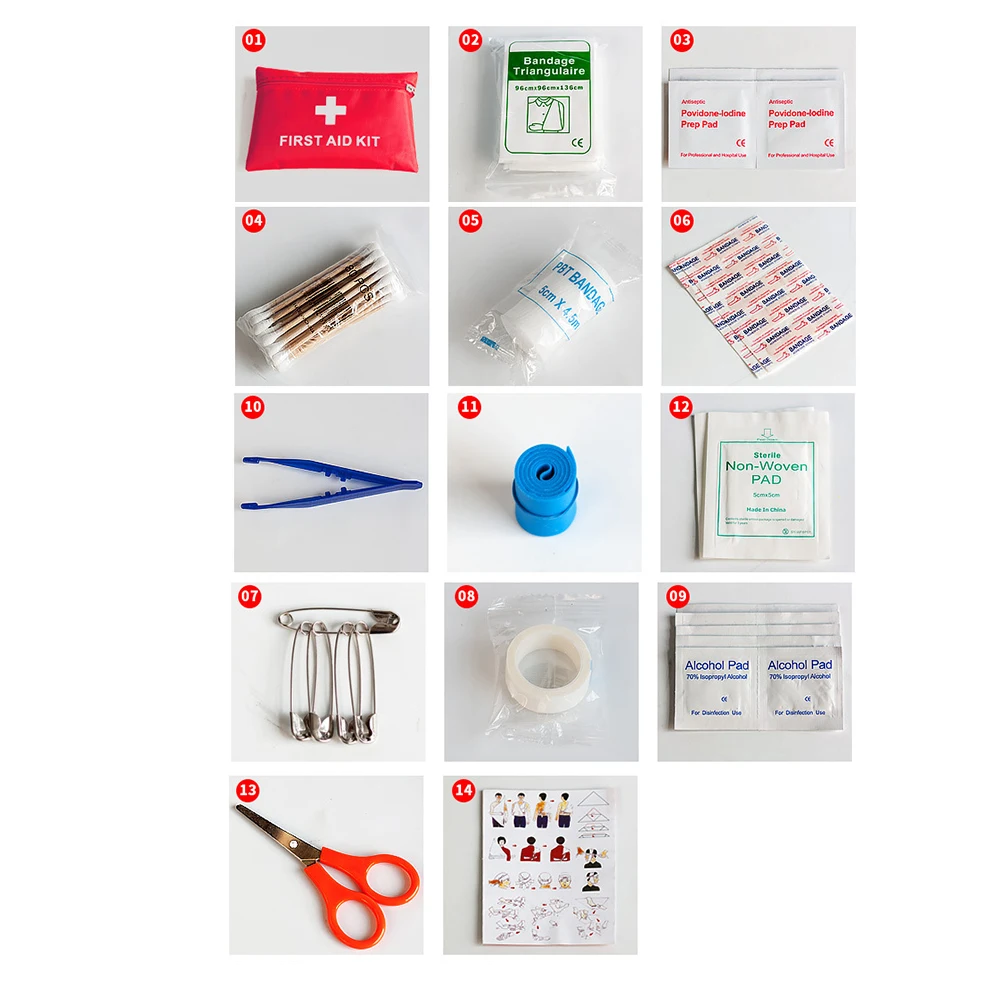 79pcs Kit Treatment Pack Outdoor Wilderness Survival Mini Safe Camping Hiking Car First Aid Bag Kit Medical Emergency 79pcs Kit Treatment Pack Outdoor Wilderness Survival Mini Safe Camping Hiking Car First Aid Bag Kit Medical Emergency
