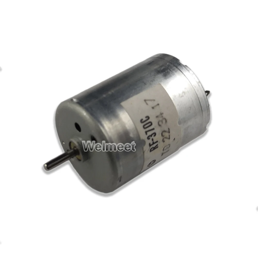 1 шт. RF 370C DC7.2V 12000 об/мин микро металлическая щетка DC мотор для DIY игрушечного