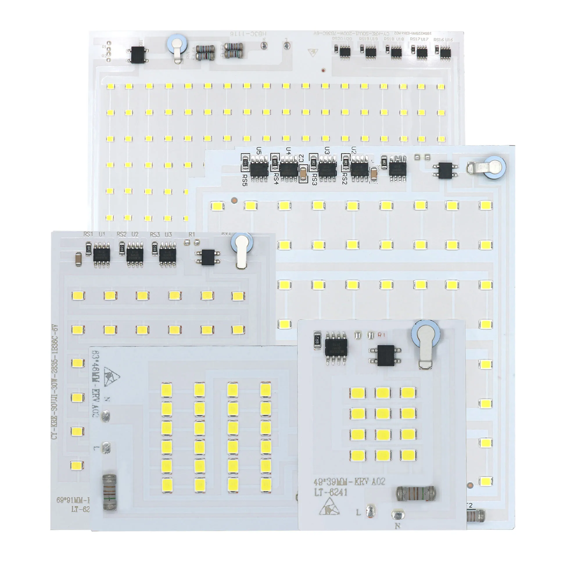 LED SMD2835 Lamp Bead 10W 20W 30W 50W AC 220V 240V Smart IC No Need Driver DIY Flood light Led Bulb Spotlight Outdoor Chip | Освещение