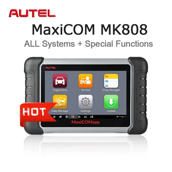 Autel MaxiCOM MK808 OBD 2 Car Diagnostic Tool OBD2 Scanner Auto Diagnosis Functions OBDII Code Reader Key Programming PK MX808 1