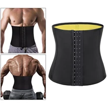 Men Waist Trainer Band Workout Corset Girdle Body Shaper Trimmer Strap