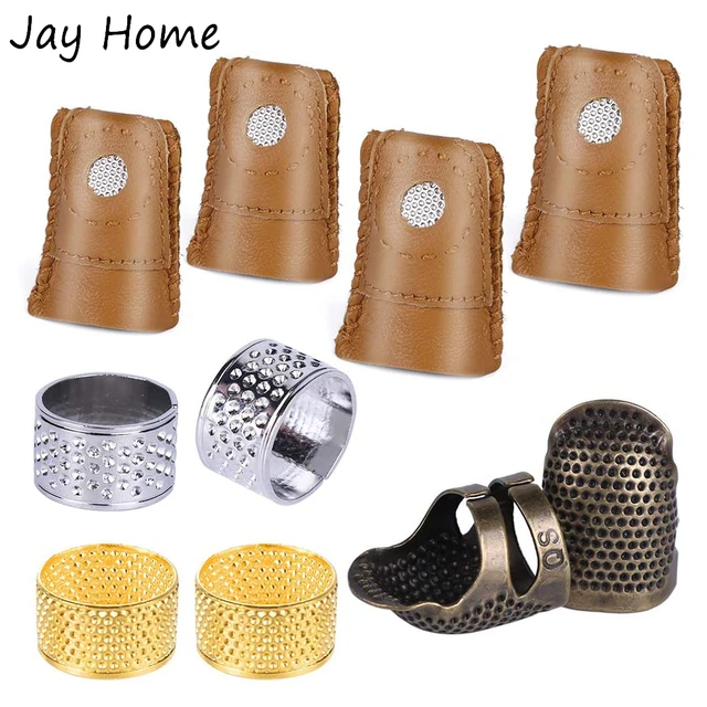Sewing Thimble Finger Protector Thimble for Hand Sewing Metal Thimble  Finger Guards for Sewing Needlework Quilting Supplies - AliExpress