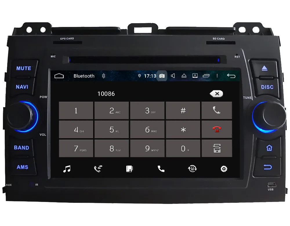 Klyde 4G Android 9 Восьмиядерный 4 Гб ОЗУ 64 Гб ПЗУ DSP автомобильный DVD мультимедийный плеер стерео для Toyota Land Cruiser Prado LC120 2004-2010