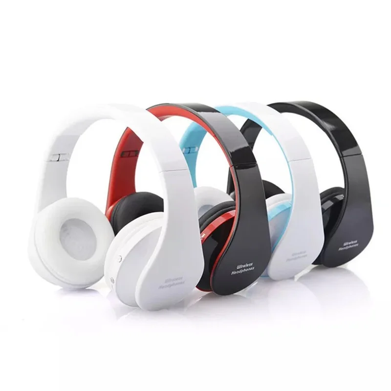 

Wireless Headset Bluetooth Foldable Headphones Adjustable Headphones Headphones with Microphone PC Phone Mp3