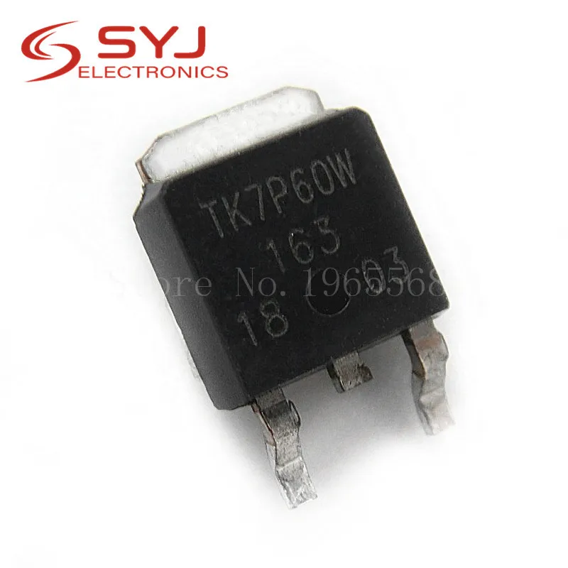 10 шт./лот TK7P60W TK7P60 7P60W 7P60 TO-252 600V 7A новая оригинальная деталь | Электронные