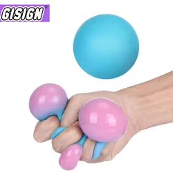 Balle Anti stress de Couleur Changeante pour Enfant, Jouet de Fidget à Main, Presser, DNA, Adulte, Spongieux, Needoh 