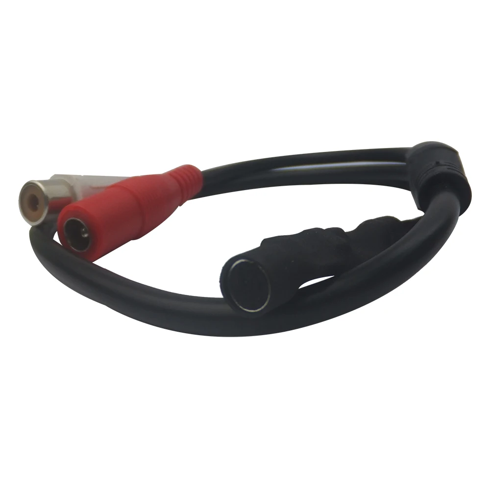 SiZHENG SiZ-110 Mini CCTV Микрофон AV проводка аудио монитор-60 дБ Mic кабель аксессуары для