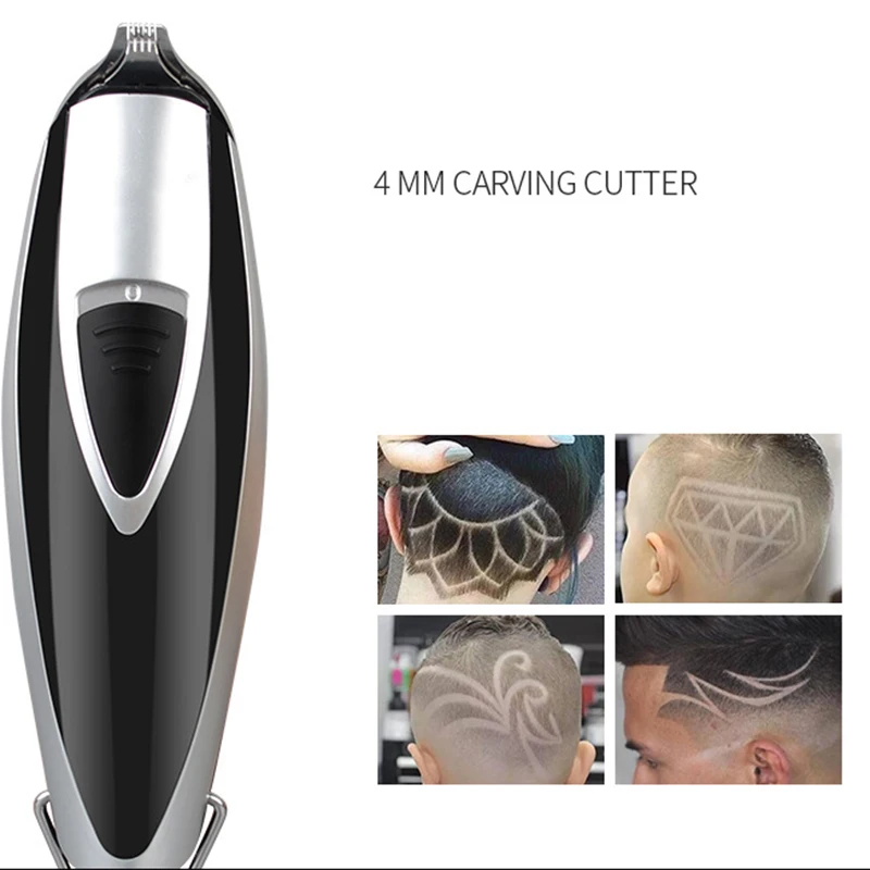  Multi-Function Hair Clipper Retro Oil Head Scissors Razor Knife Push White T-Shaped Knife Hair Salo