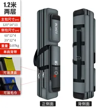  Fishing rod bag waterproof collecting fishing tackle bag light multi-functional rod bag large capacity thickenedbellyfishing bag 