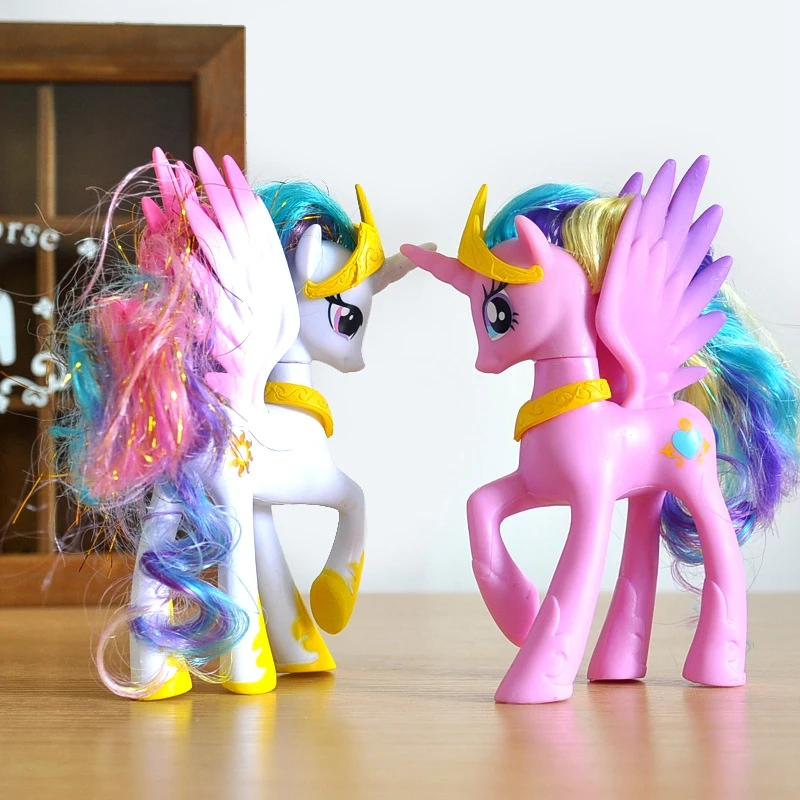 

14cm Little Pets Horse Unicorn Action Figures Toy