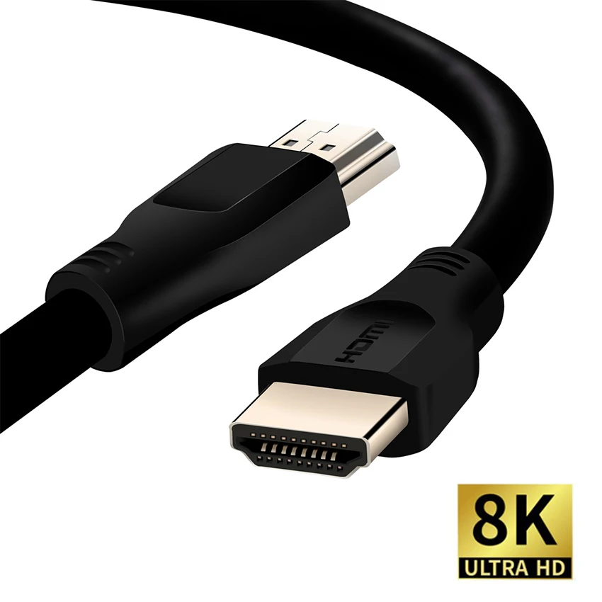 

HDMI 2.1 Cable HDR RGB 4:4:4 48Gbps High Speed 8K 60Hz 4K 120Hz for Switch PS4 TV xbox HD TV 1Ｍ 1.5Ｍ 2Ｍ 3Ｍ