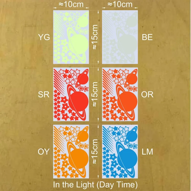 Флуоресцентные звезды метеор светится в темноте наклейки на стену с мотивами из мультфильмов Астрономия светящиеся наклейки детские комнаты потолочные декоративные наклейки