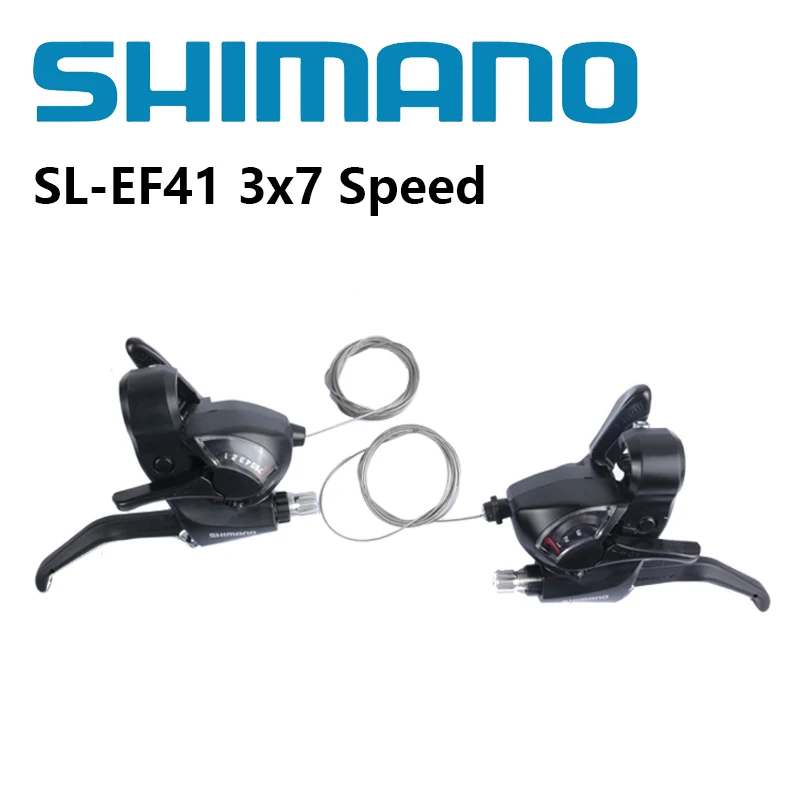 Shimano Tourney EF41 Shifter Lever 3x7 Speed 3 Speed 7 Speed For MTB Bike Left Right Shift Mountain Bicycle Trigger Sl Ef41 I.323901101