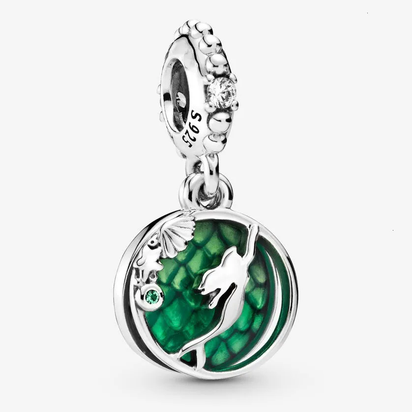 798231CZ_RGB  Disney Ariel Dangle Charm