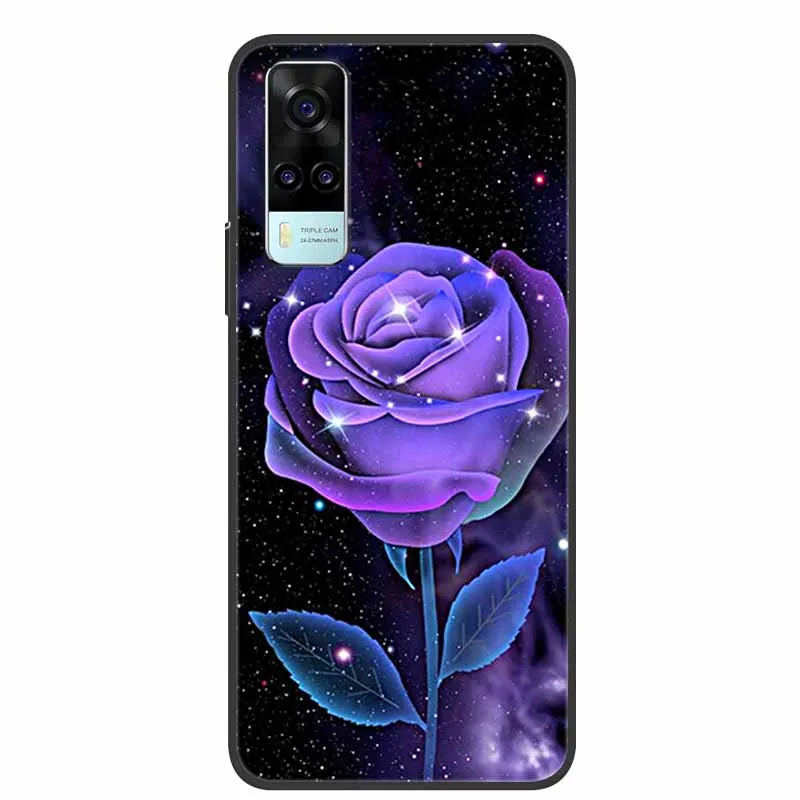 Cute Cartoon Shockproof Soft Silicone TPU Back Cover - Enhanced Protection and Style