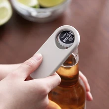 Magnetic Beer Bottle Opener with Magnet Attached to Refrigerator Soda Cap Opener Kitchen Accesories Restauran Supplies Bar Tools
