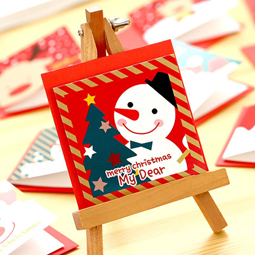  Lychee Life Christmas Greeting Card Gifts Santa Claus Card Party Cards Invitations Greeting Cards - 4.00017E+12