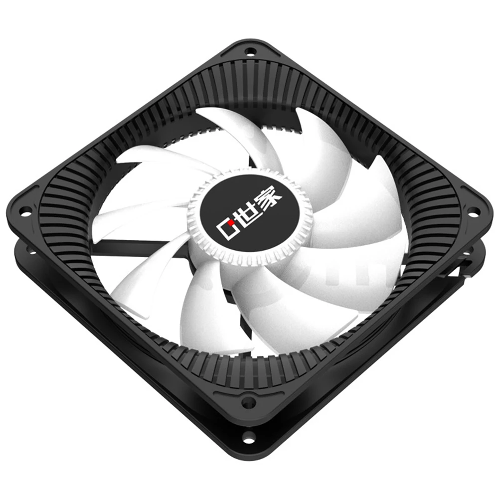 Чехол для компьютера PC Fan FC120S 12 см в светодиодный великолепный комплект радиатора
