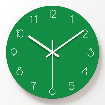 

Square Wall Clock Simple Decorative Creative Nordic Modern Clock Wall Clock for Living Room Kitchen Office Bedroom