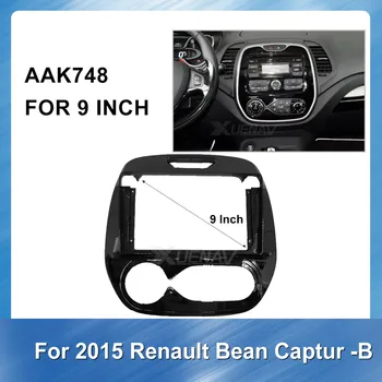 

Car Auto Radio Multimedia fascia For Renault 2015 Capture -B Car Radio GPS mp5 installation DVD Plastic Fascia Panel frame Beze